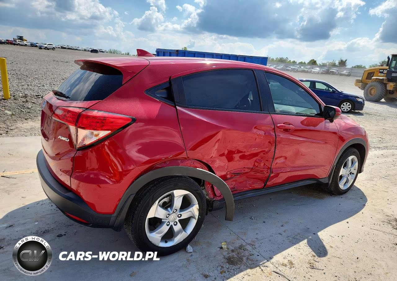 2016 Honda Hr-V Ex VIN:3CZRU6H51GM744416 - 3