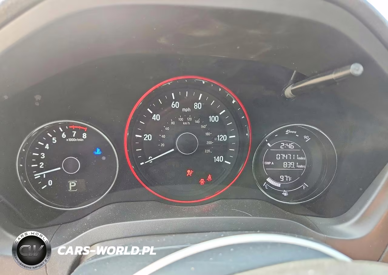 2016 Honda Hr-V Ex VIN:3CZRU6H51GM744416 - 9