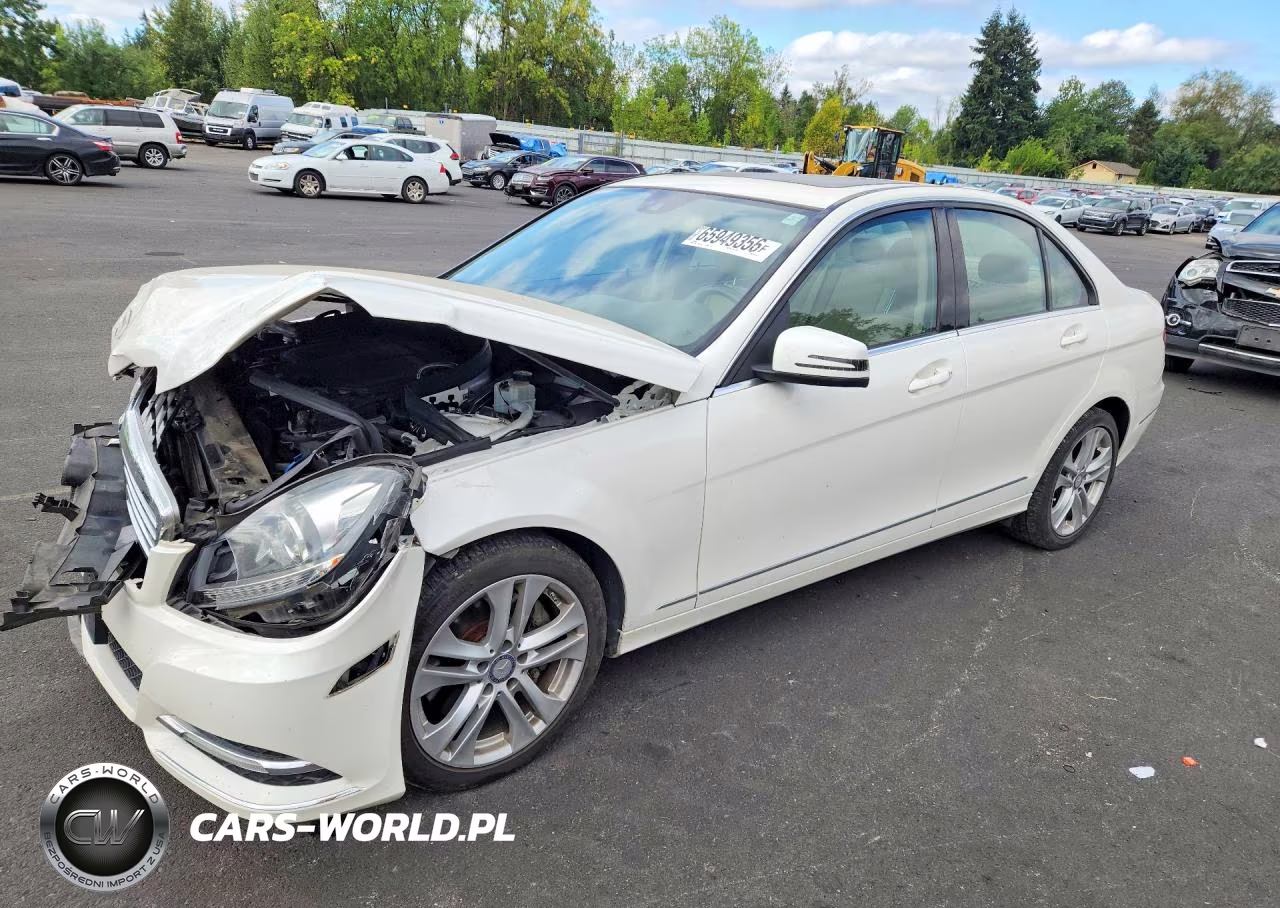 2014 Mercedes-Benz C 300 4Matic VIN:WDDGF8ABXER317112 - 1