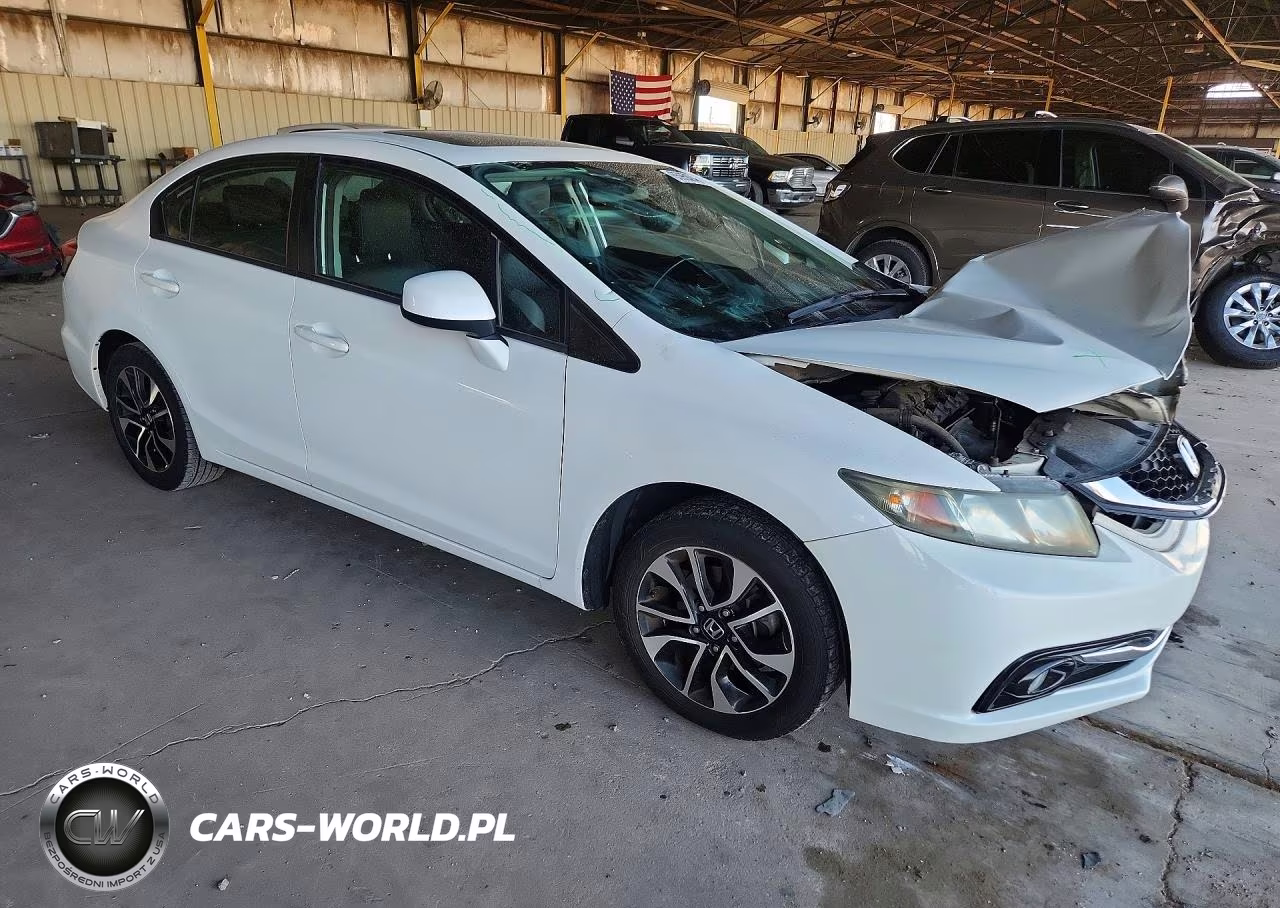 2013 Honda Civic Exl VIN:19XFB2F98DE059476 - 4