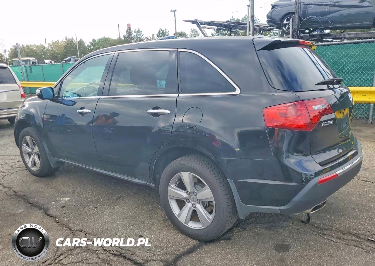 2012 Acura Mdx Technology VIN:2HNYD2H36CH515984 - 2