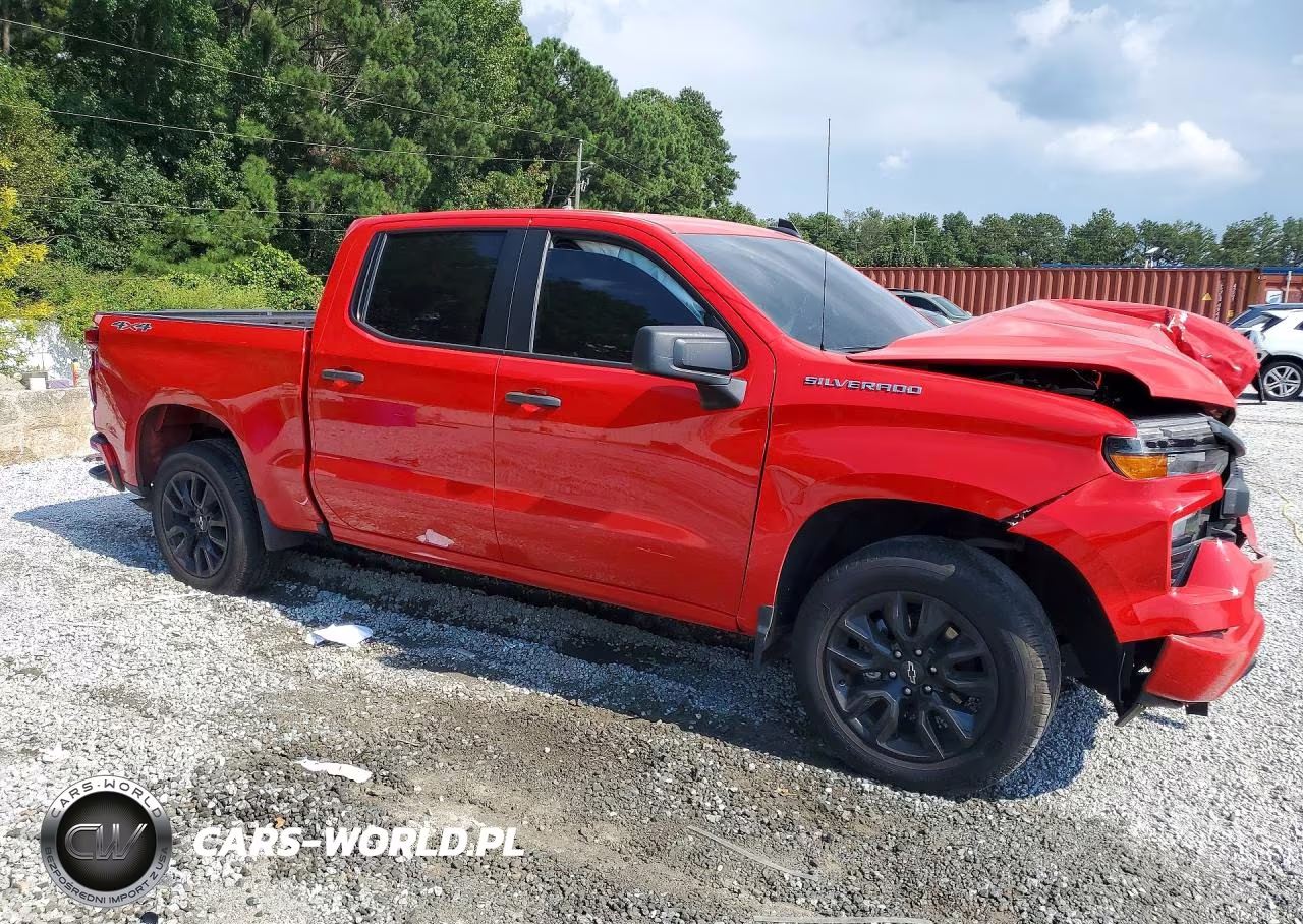 2023 Chevrolet Silverado K1500 Custom VIN:1GCPDBEKXPZ183602 - 4