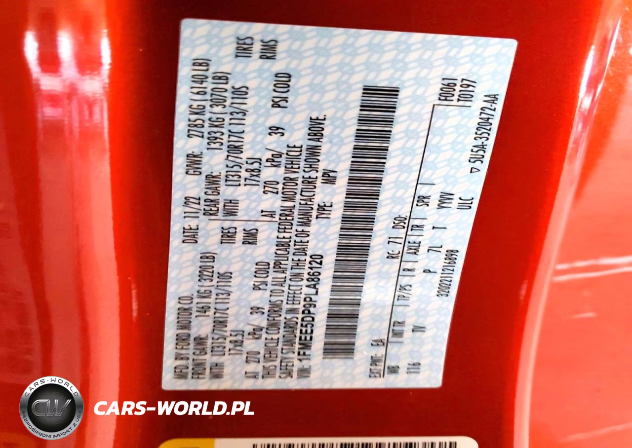2023 Ford Bronco Base VIN:1FMEE5DP9PLA86120 - 13