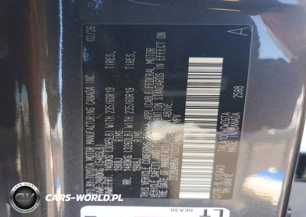 2026 Lexus Rx 350 Base VIN:2T2BAMBA7TC073486 - 13