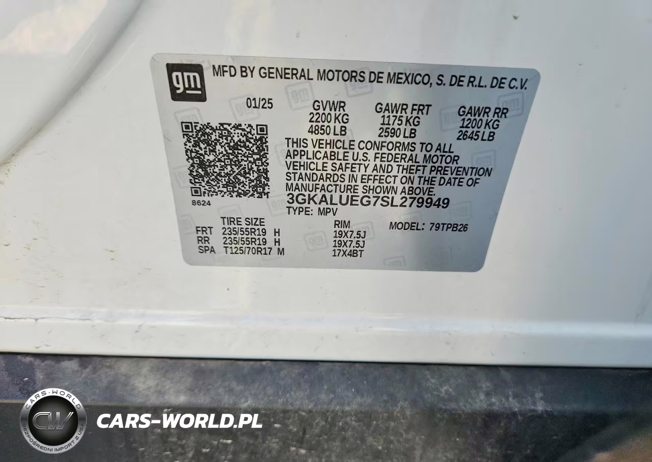2025 GMC Terrain Elevation VIN:3GKALUEG7SL279949 - 14