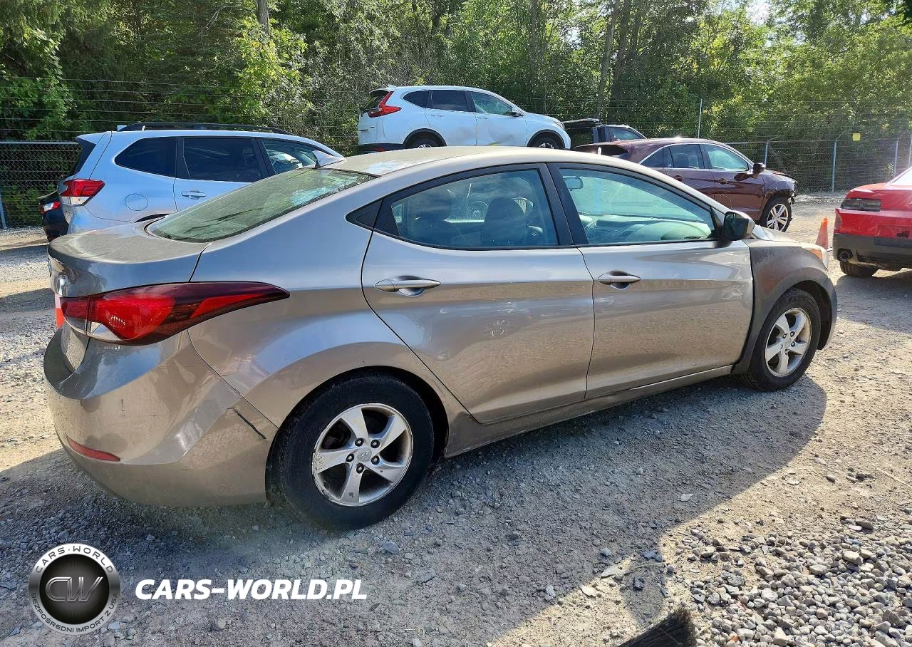 2014 Hyundai Elantra Se VIN:5NPDH4AE1EH513103 - 3
