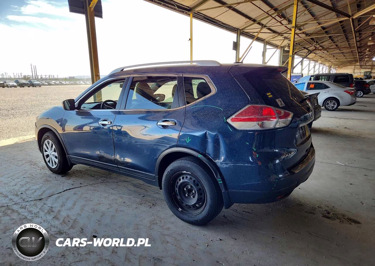 2016 Nissan Rogue S VIN:KNMAT2MT9GP610802 - 2