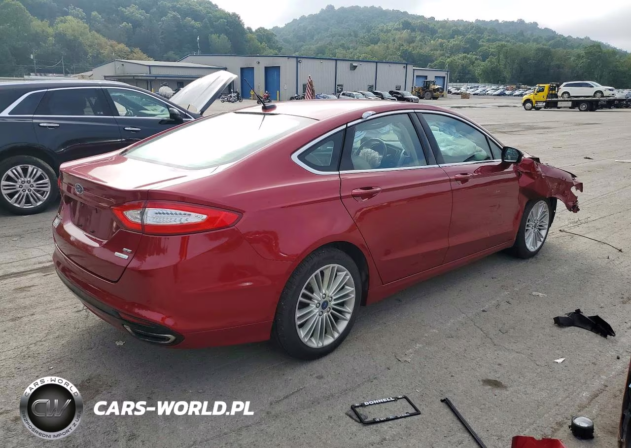 2016 Ford Fusion Se VIN:3FA6P0H93GR191809 - 3