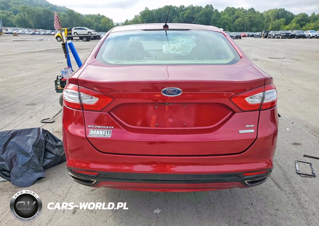 2016 Ford Fusion Se VIN:3FA6P0H93GR191809 - 6