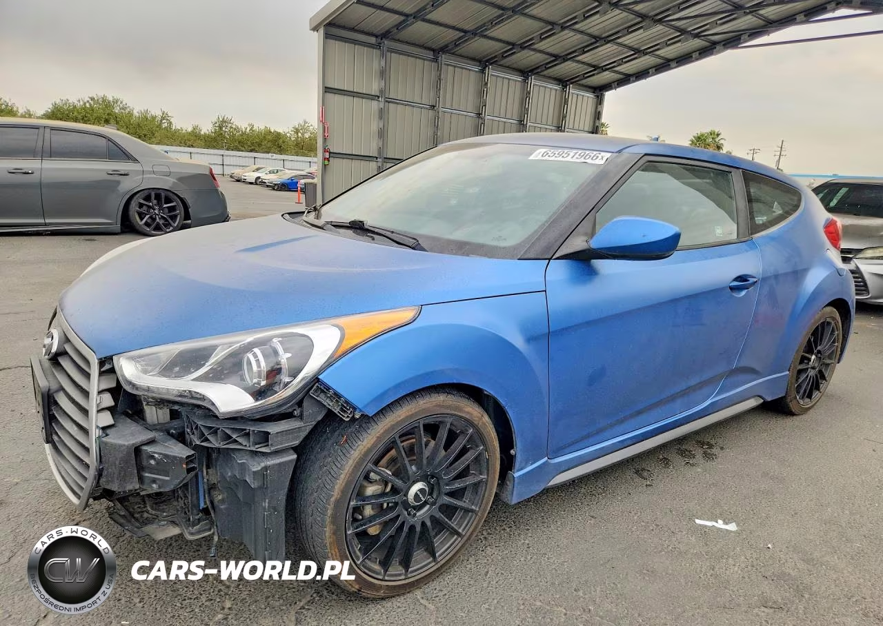 2016 Hyundai Veloster Turbo Rally Edition VIN:KMHTC6AE3GU257539 - 1