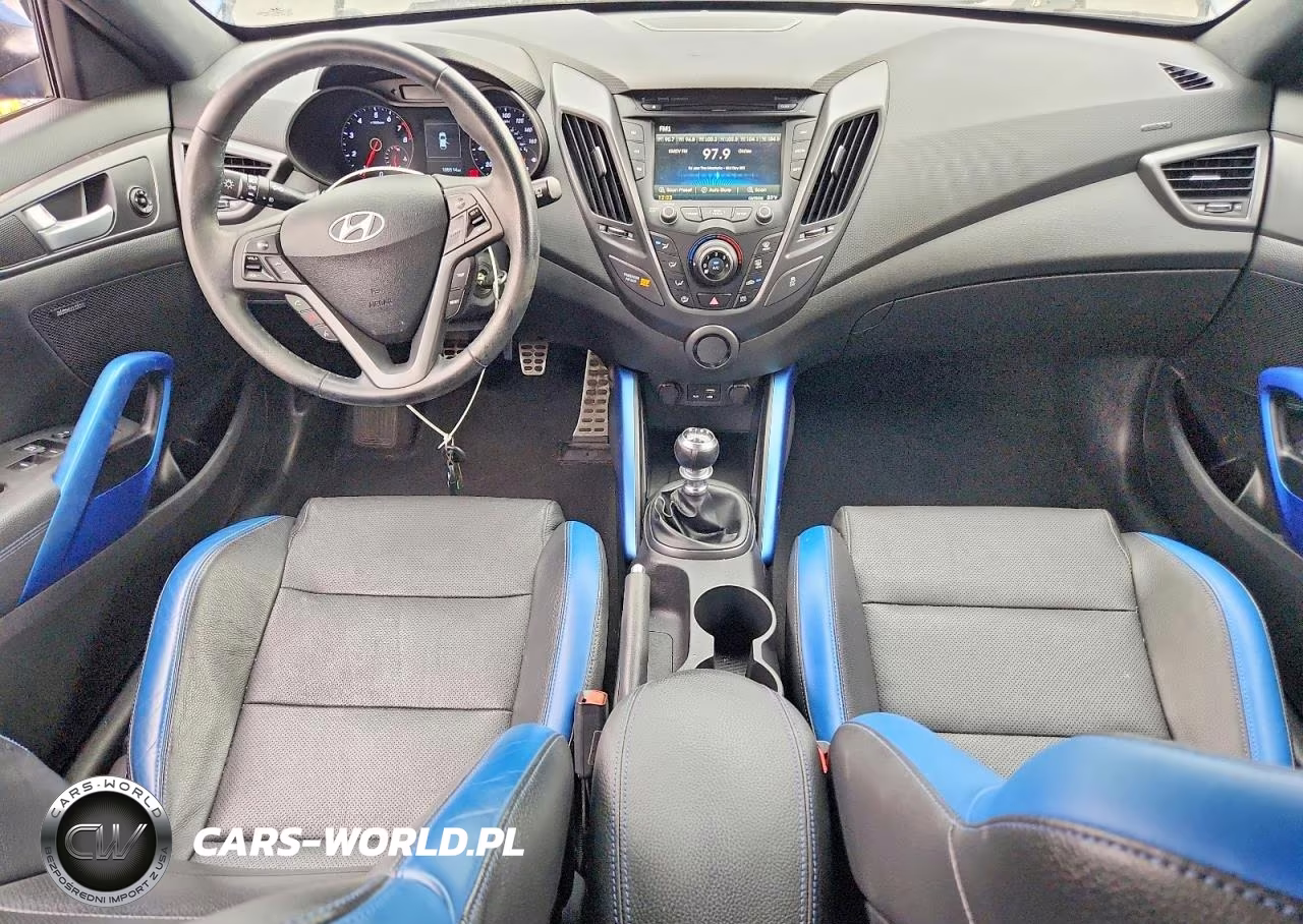 2016 Hyundai Veloster Turbo Rally Edition VIN:KMHTC6AE3GU257539 - 8