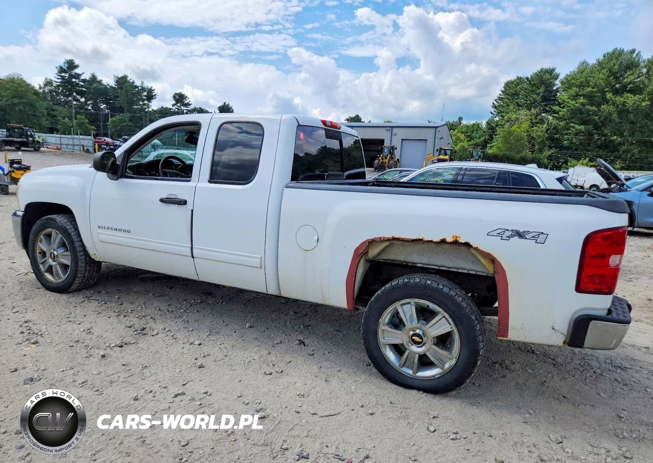 2012 Chevrolet Silverado K1500 Lt VIN:1GCRKSE74CZ304595 - 2