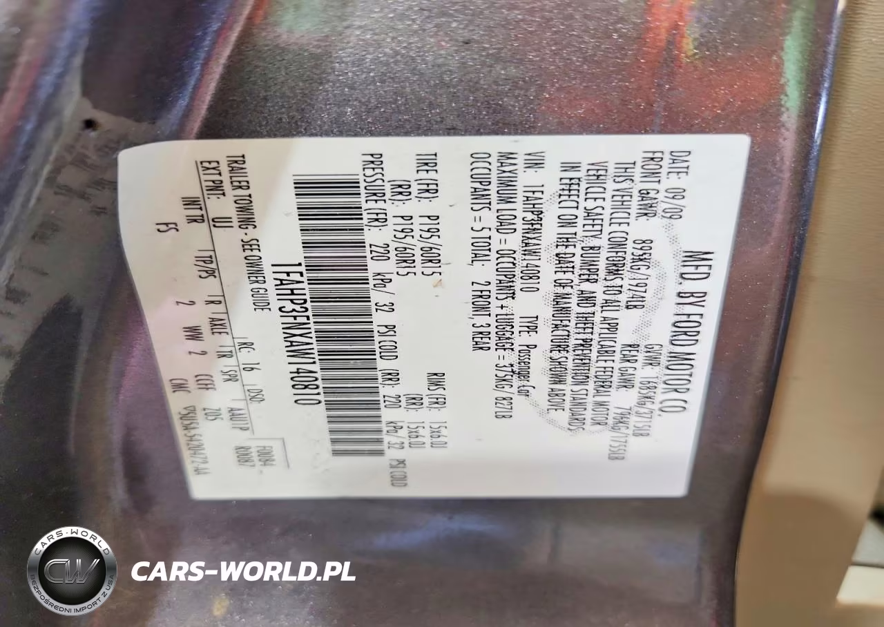 2010 Ford Focus Se VIN:1FAHP3FNXAW140810 - 12