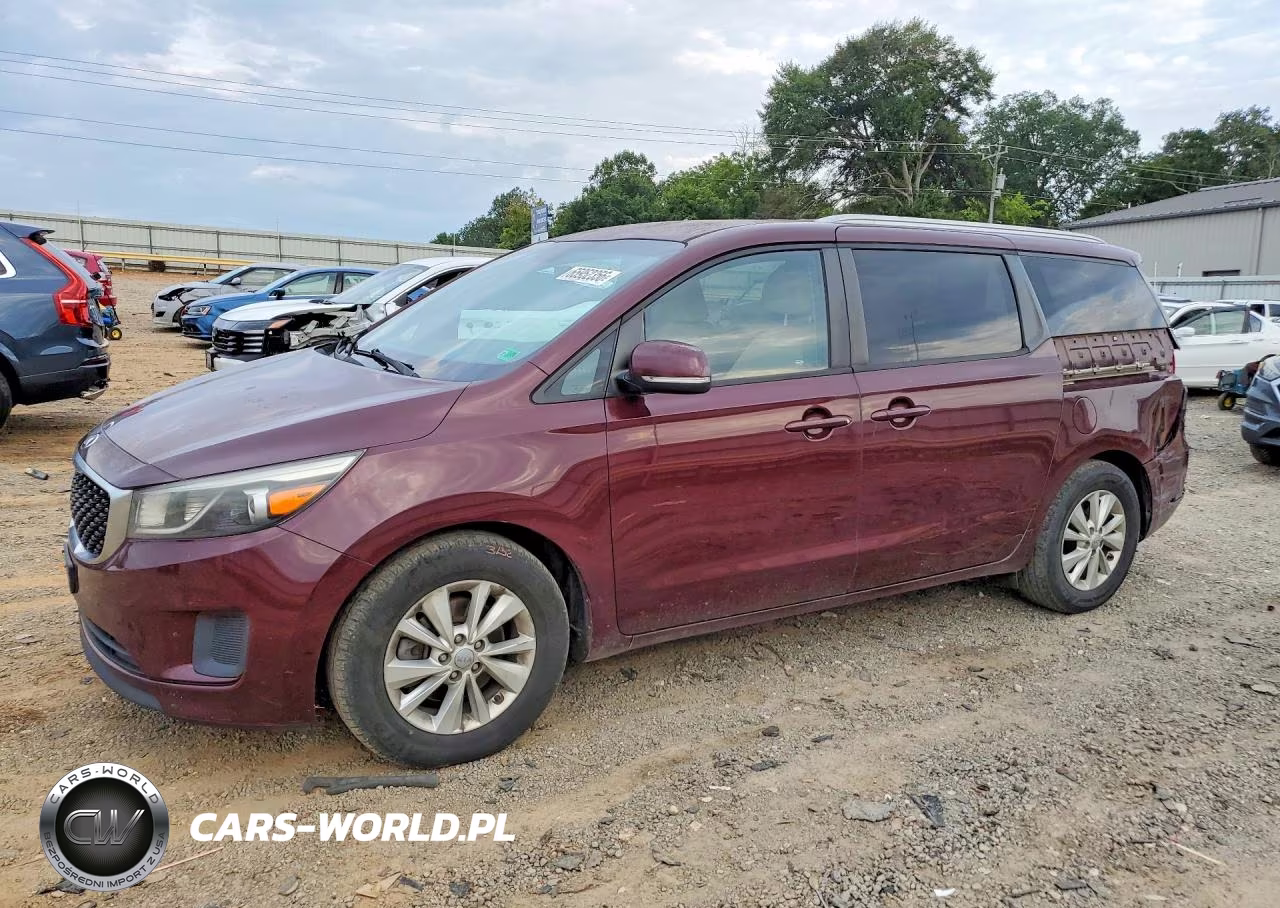 2016 Kia Sedona Lx VIN:KNDMB5C13G6105006 - 1
