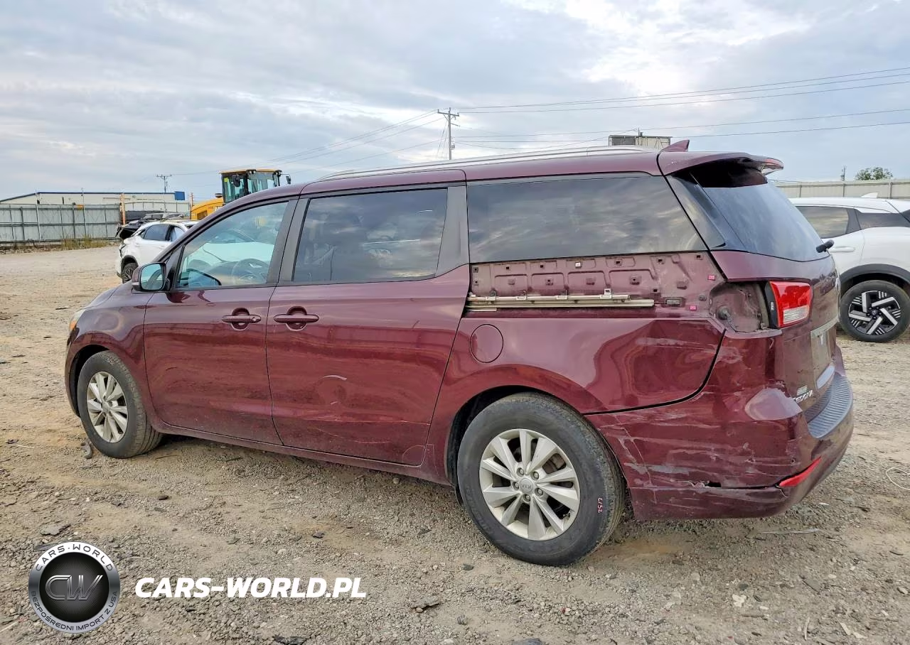 2016 Kia Sedona Lx VIN:KNDMB5C13G6105006 - 2