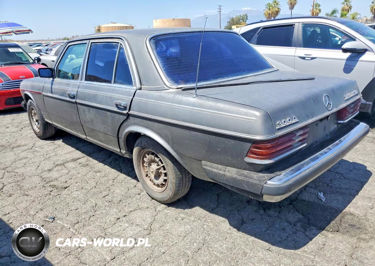 1982 Mercedes-Benz 300 Dt VIN:WDBAB33A3CB012722 - 2