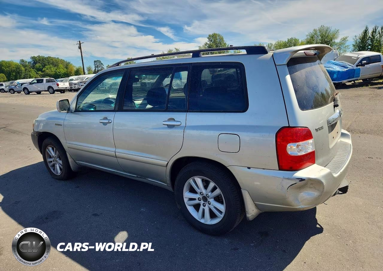 2006 Toyota Highlander Hybrid VIN:JTEDW21A660002942 - 2