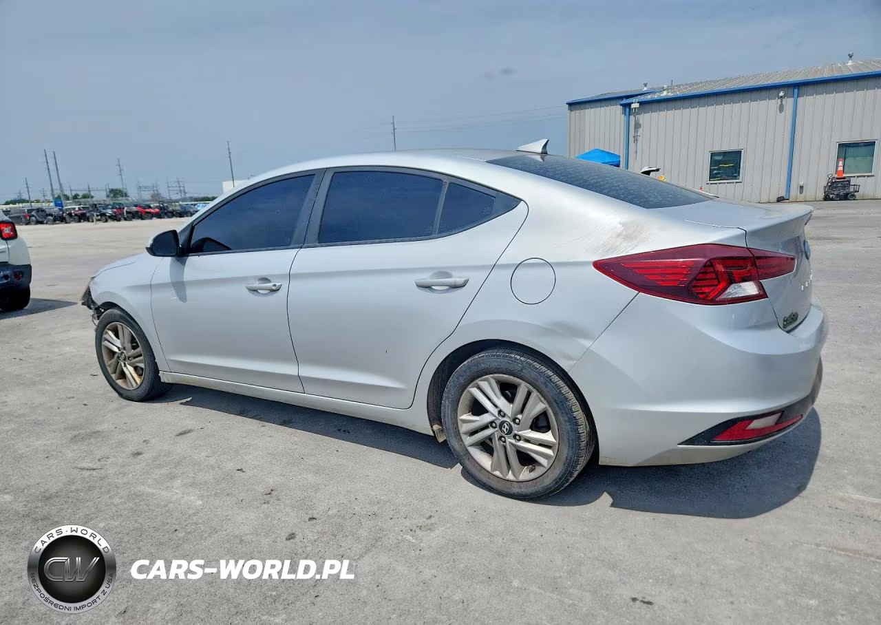 2019 Hyundai Elantra Sel VIN:KMHD84LF3KU745866 - 2