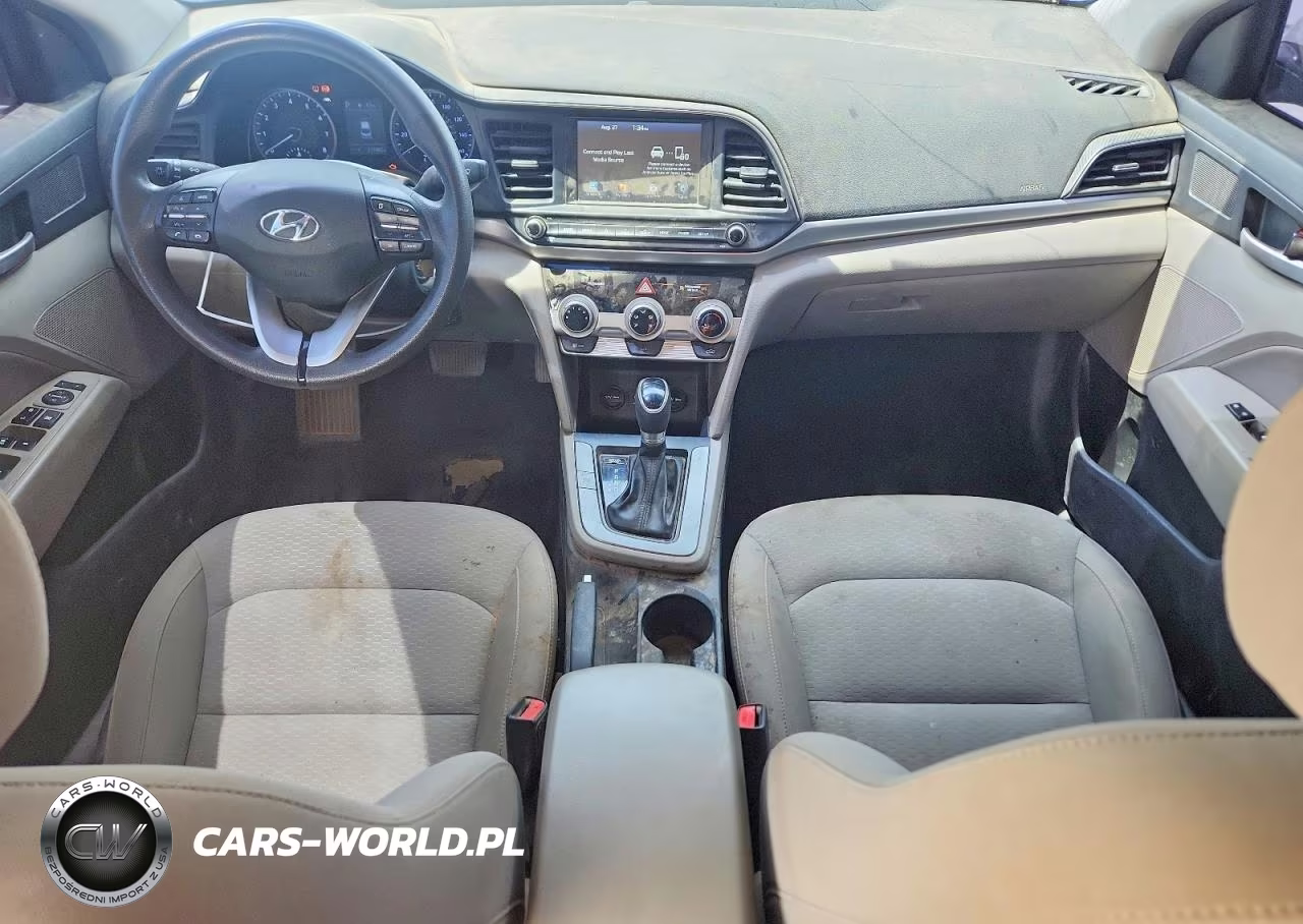 2019 Hyundai Elantra Sel VIN:KMHD84LF3KU745866 - 8