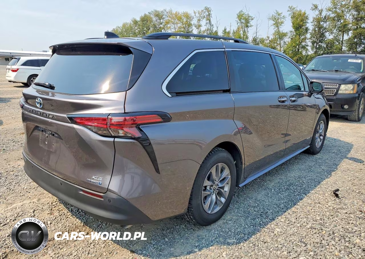 2021 Toyota Sienna Xle VIN:5TDYSKFC6MS033467 - 3