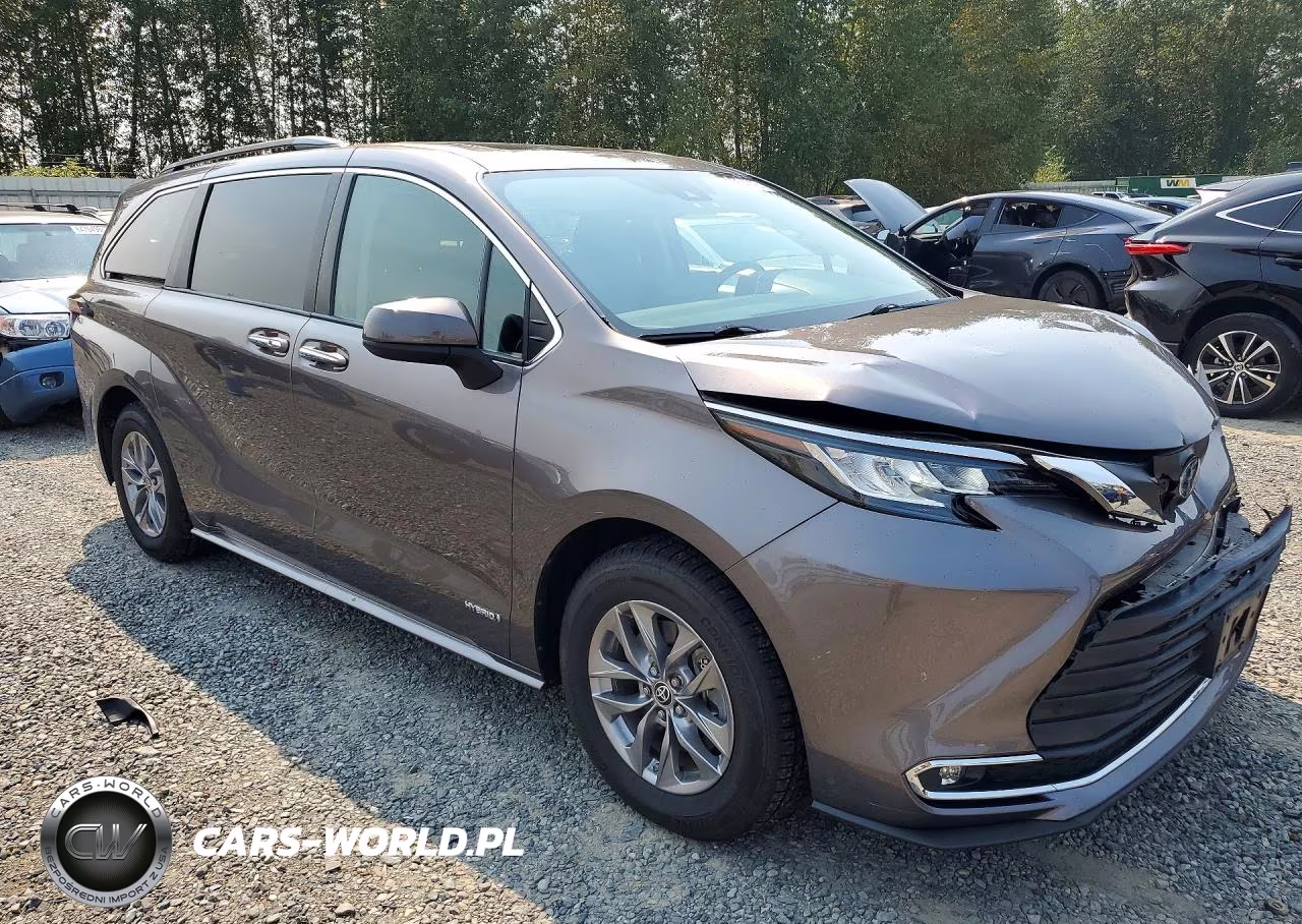 2021 Toyota Sienna Xle VIN:5TDYSKFC6MS033467 - 4