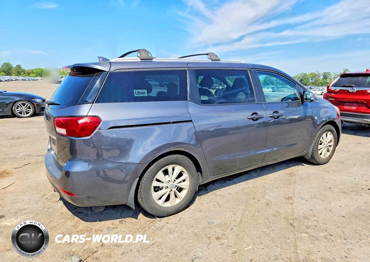 2016 Kia Sedona Lx VIN:KNDMB5C11G6192274 - 3