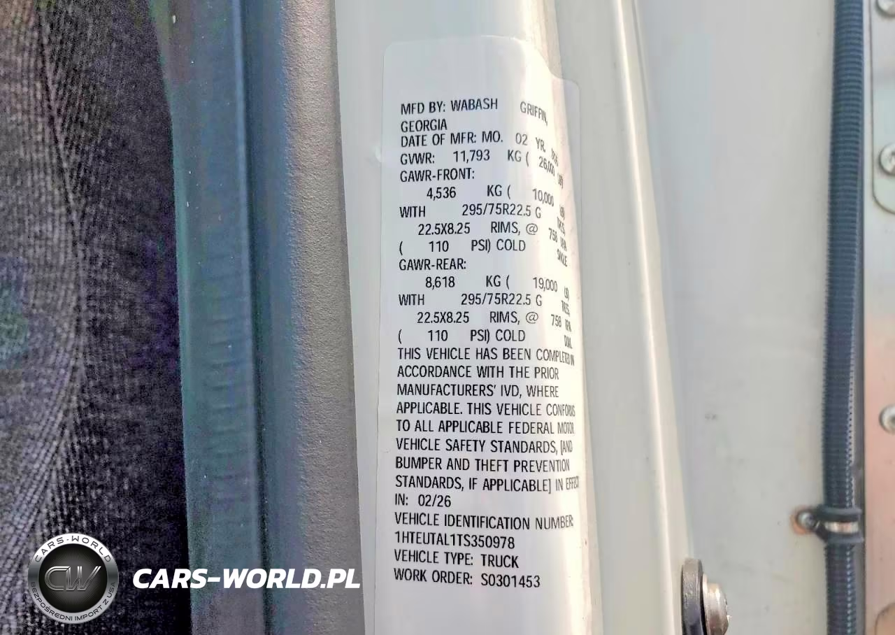 2026 International Mv607 VIN:1HTEUTAL1TS350978 - 12