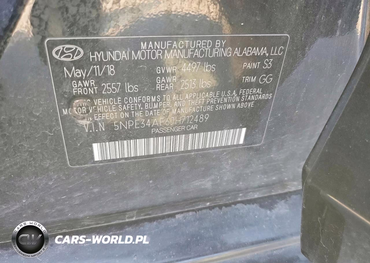 2018 Hyundai Sonata Sel+ VIN:5NPE34AF6JH712489 - 12