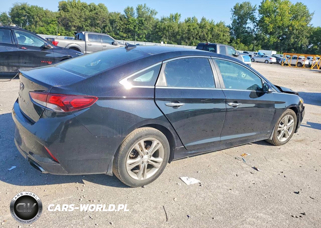 2018 Hyundai Sonata Sel+ VIN:5NPE34AF6JH712489 - 3