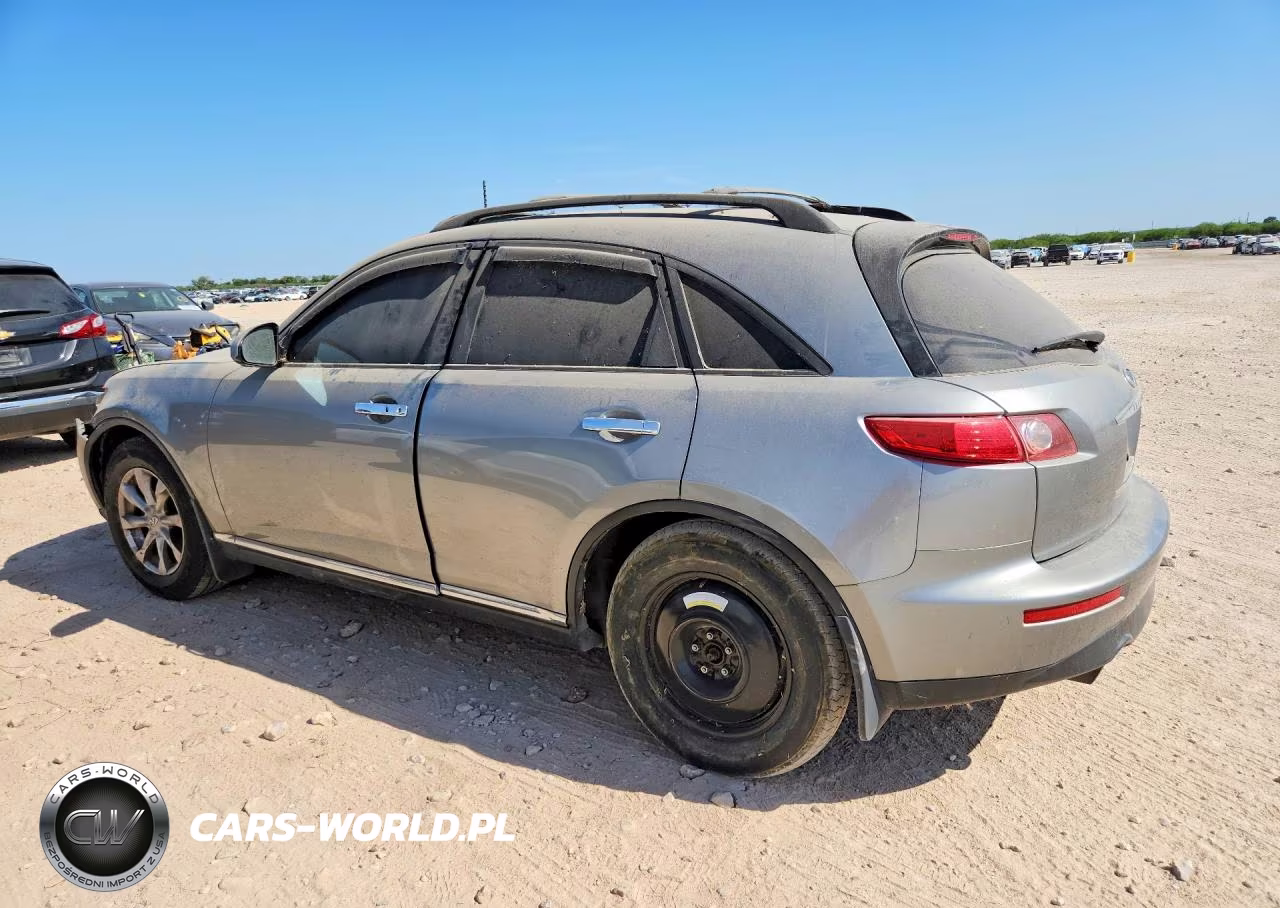 2006 Infiniti Fx35 Base VIN:JNRAS08U36X102110 - 2