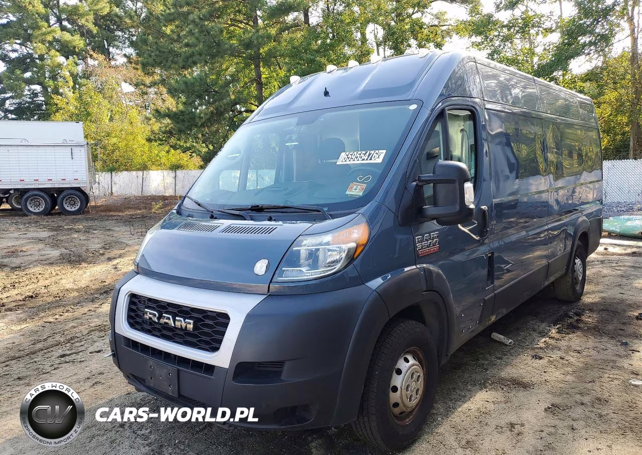 2020 Ram Promaster 3500 Delivery Van VIN:3C6URVJG7LE136709 - 1