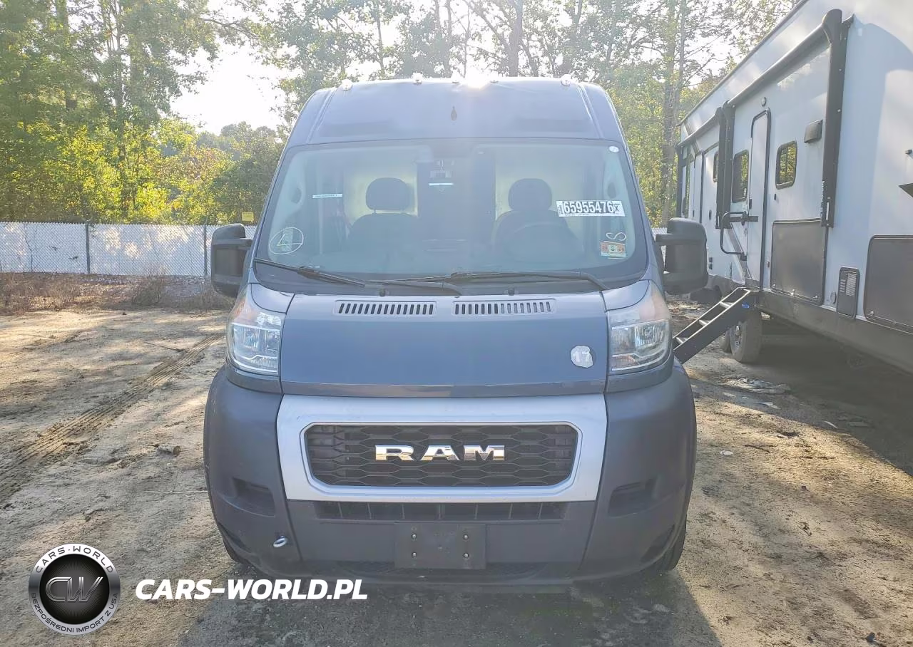 2020 Ram Promaster 3500 Delivery Van VIN:3C6URVJG7LE136709 - 5
