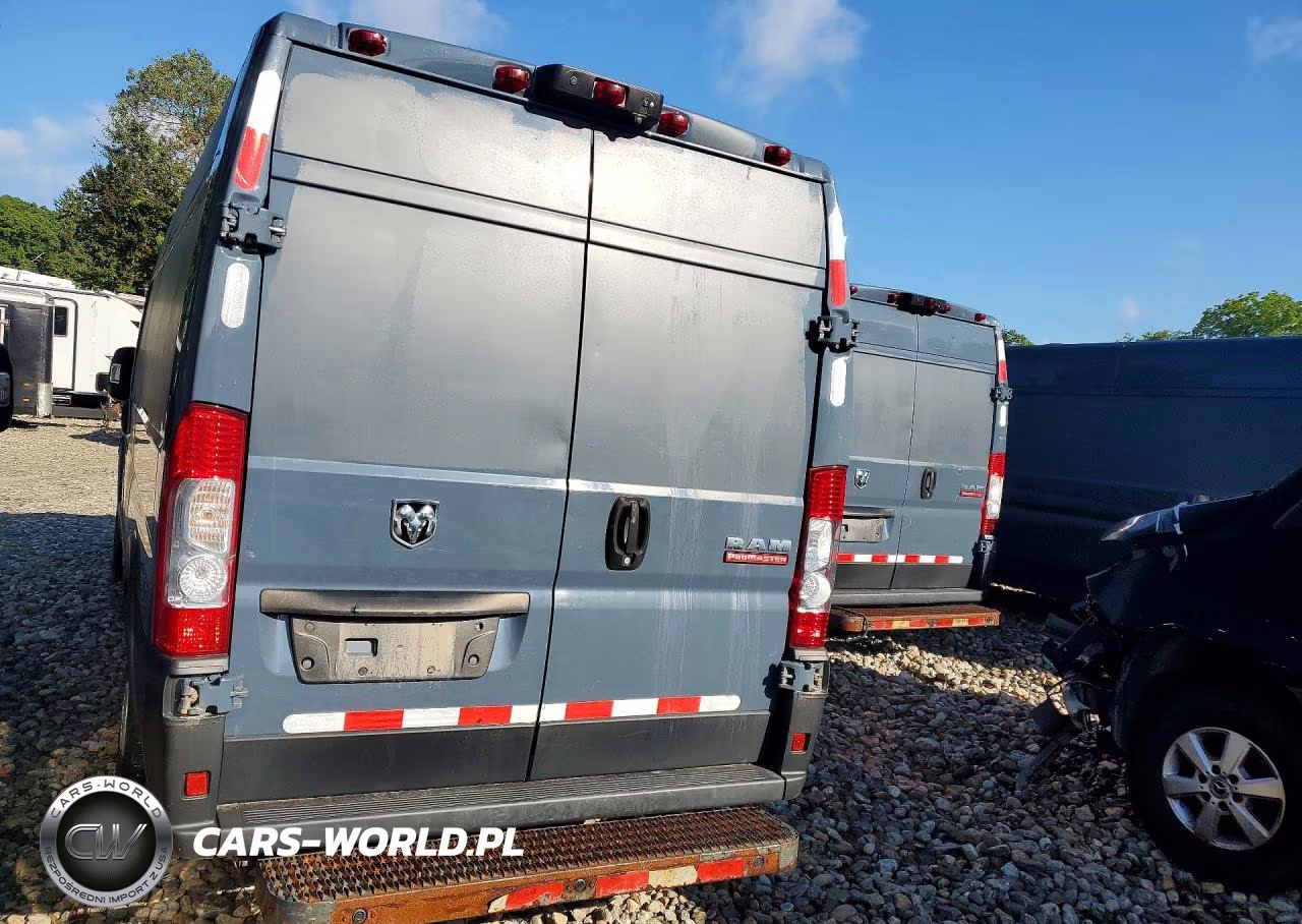 2020 Ram Promaster 3500 Delivery Van VIN:3C6URVJG1LE141033 - 2