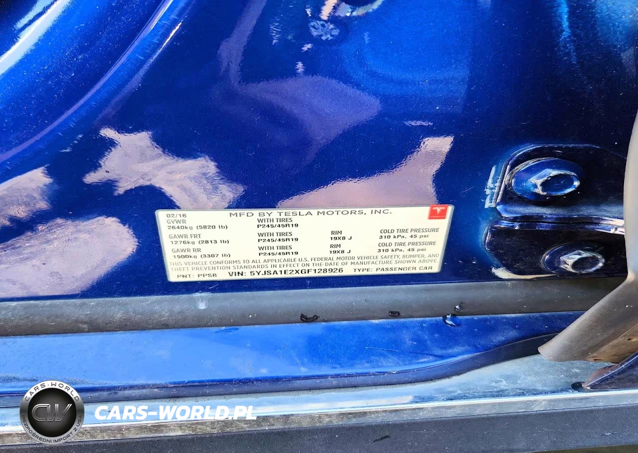 2016 Tesla Model S VIN:5YJSA1E2XGF128926 - 12