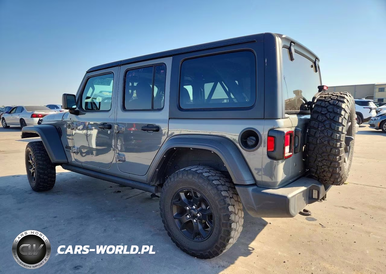 2022 Jeep Wrangler Unlimited Sport VIN:1C4HJXDG6NW133673 - 2