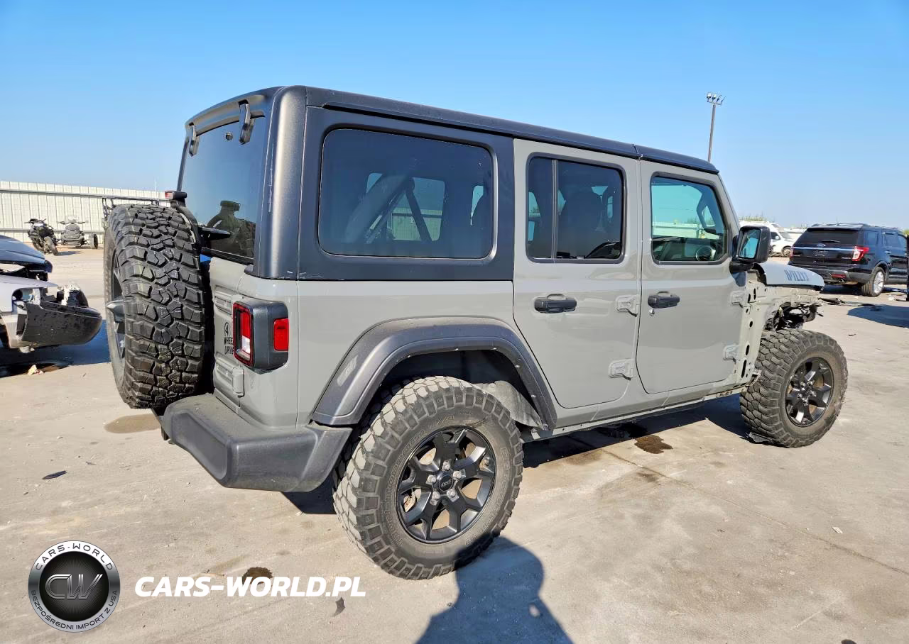 2022 Jeep Wrangler Unlimited Sport VIN:1C4HJXDG6NW133673 - 3