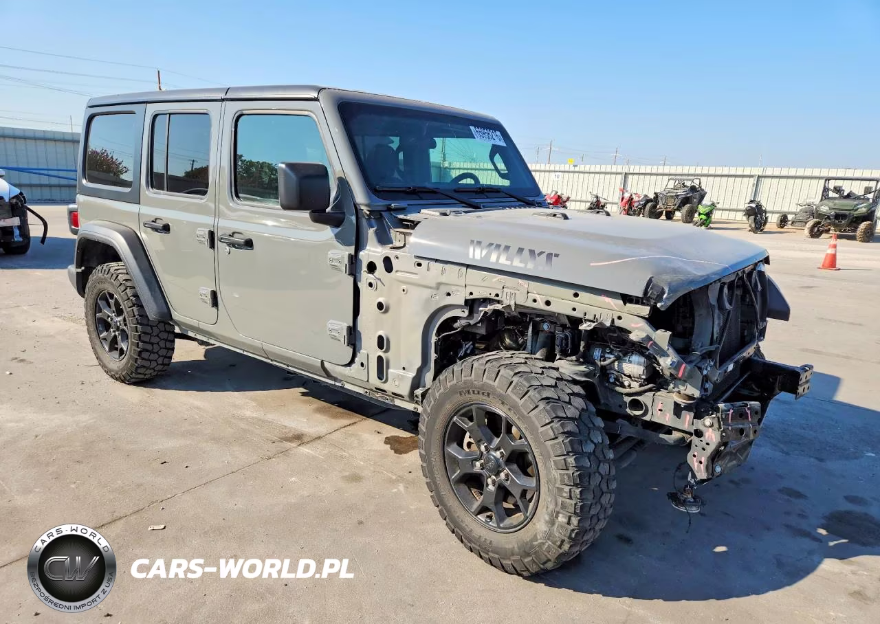2022 Jeep Wrangler Unlimited Sport VIN:1C4HJXDG6NW133673 - 4