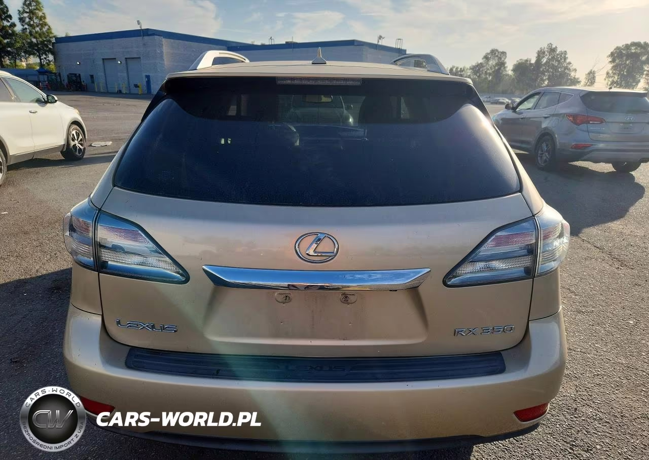 2010 Lexus Rx 350 VIN:JTJZK1BA5A2402581 - 6