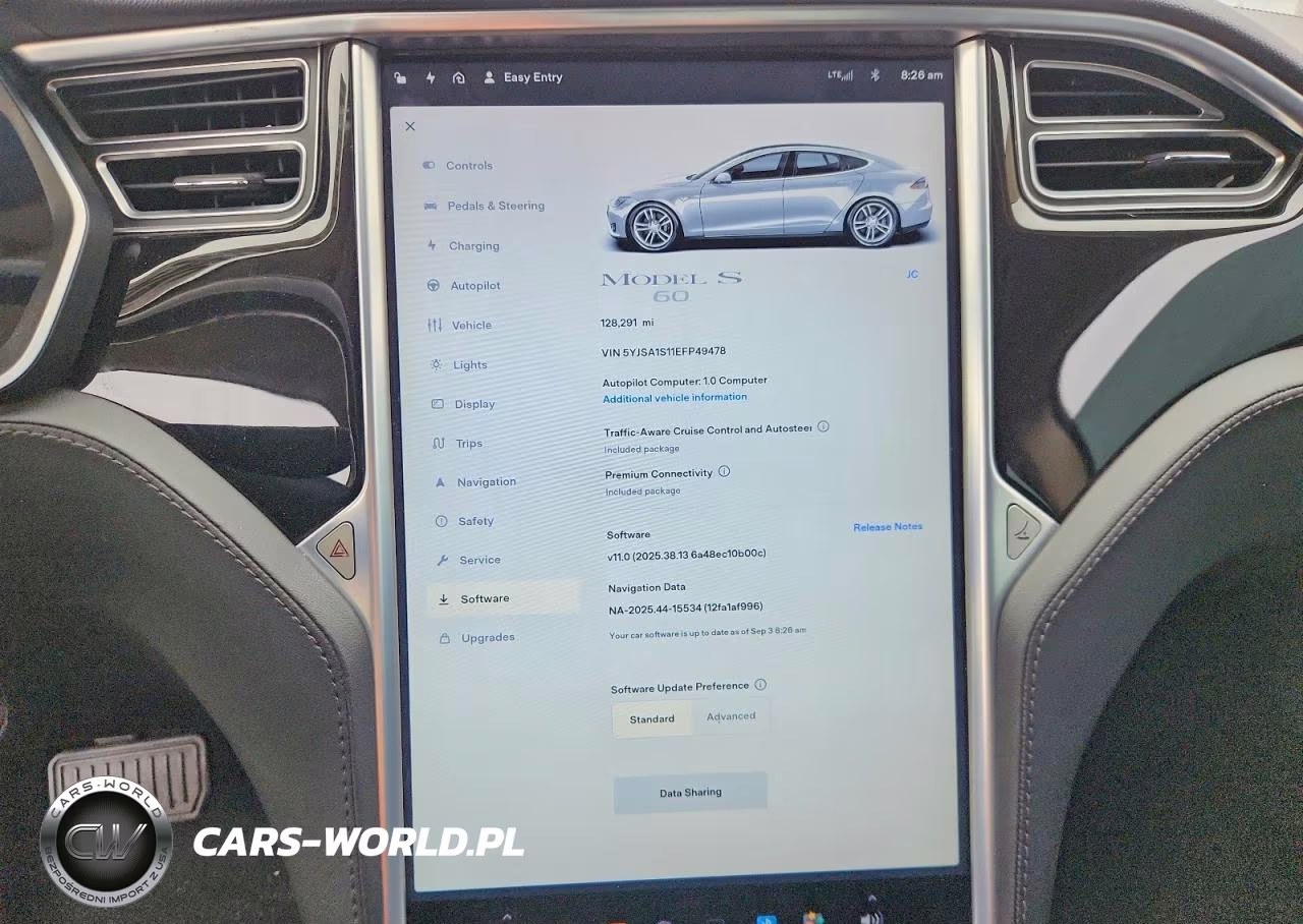 2014 Tesla Model S VIN:5YJSA1S11EFP49478 - 9