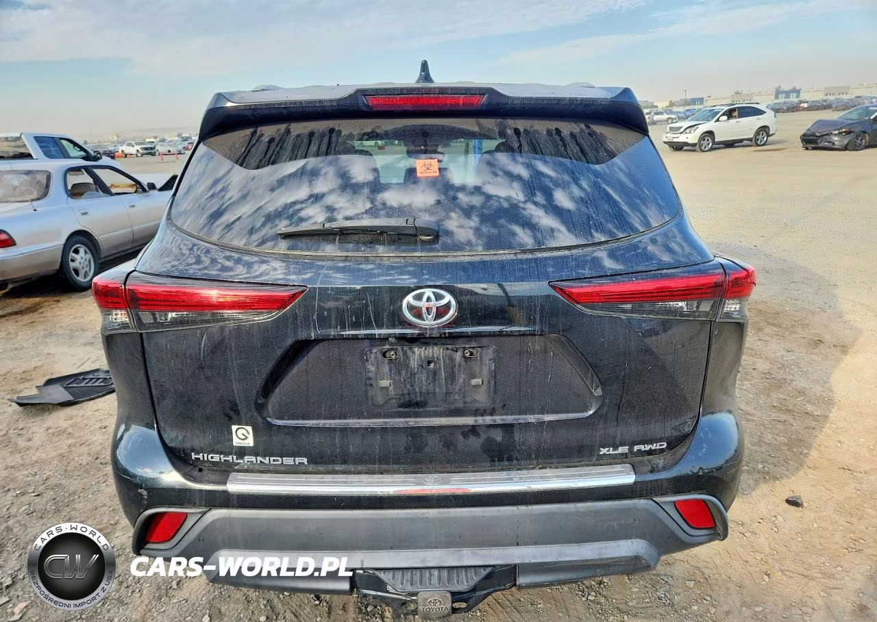 2022 Toyota Highlander Xle VIN:5TDHZRBH9NS593636 - 6