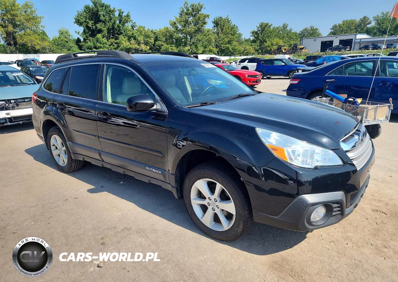2014 Subaru Outback 2.5I Premium VIN:4S4BRCDC9E3302411 - 4
