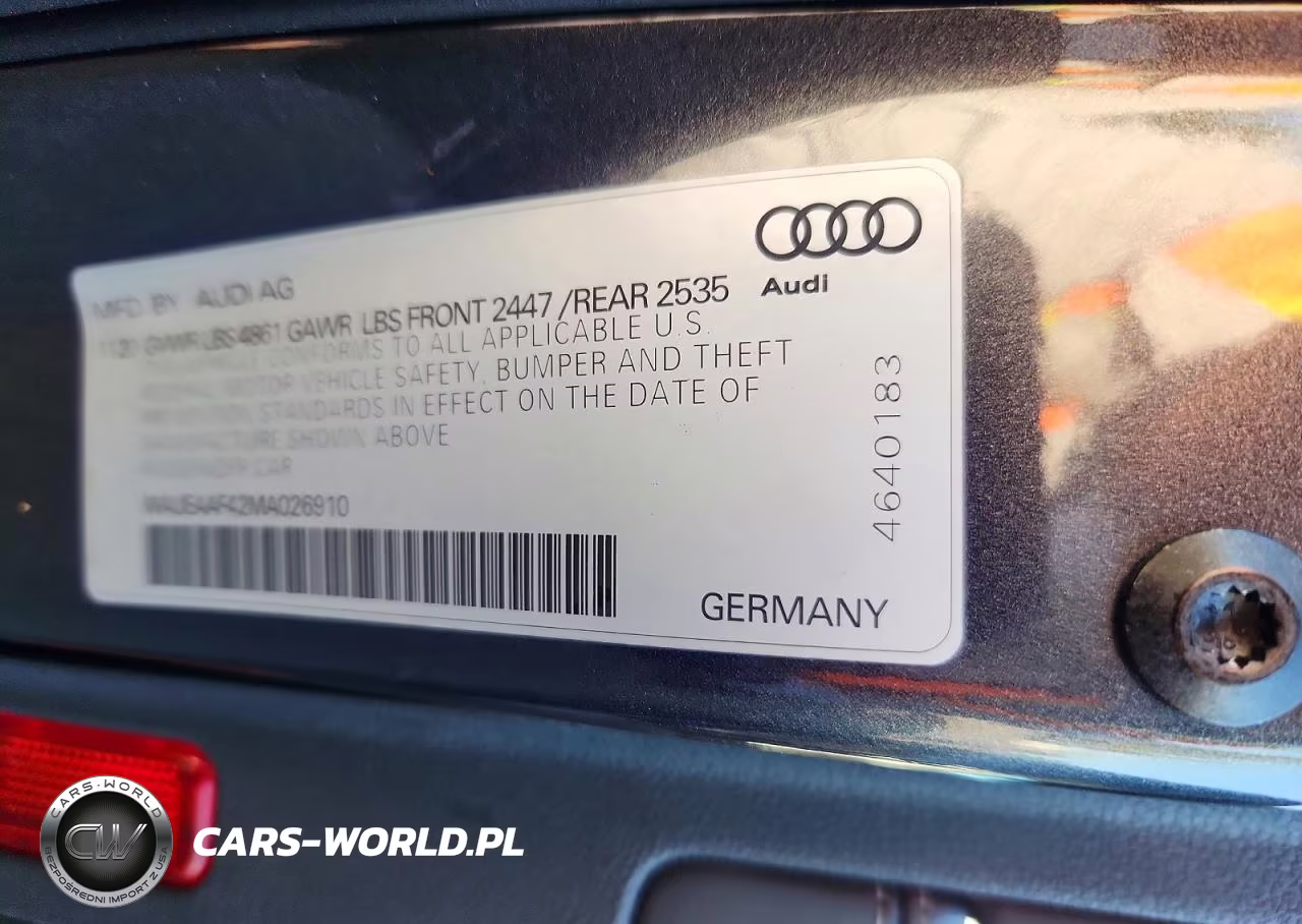 2021 Audi A4 Premium Plus 45 VIN:WAUEAAF42MA026910 - 12