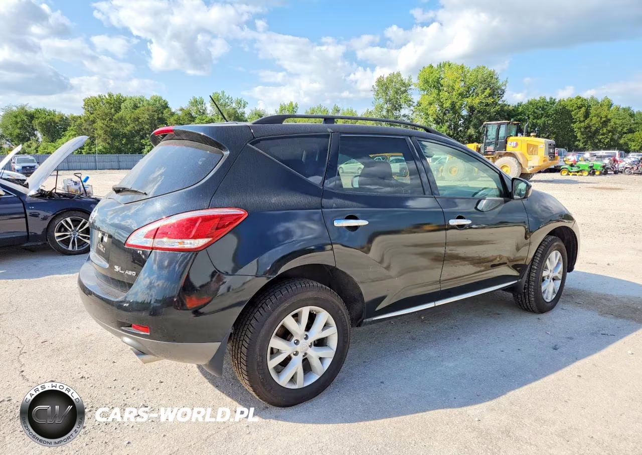 2014 Nissan Murano Sl VIN:JN8AZ1MW2EW506839 - 3