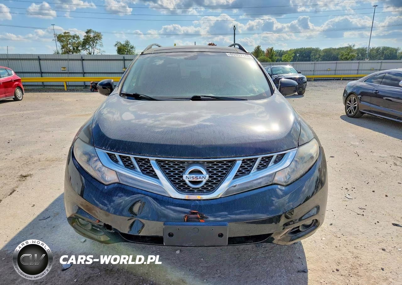 2014 Nissan Murano Sl VIN:JN8AZ1MW2EW506839 - 5