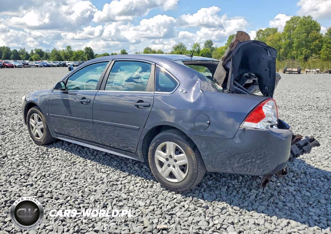 2009 Chevrolet Impala Ls VIN:2G1WB57N591288627 - 2