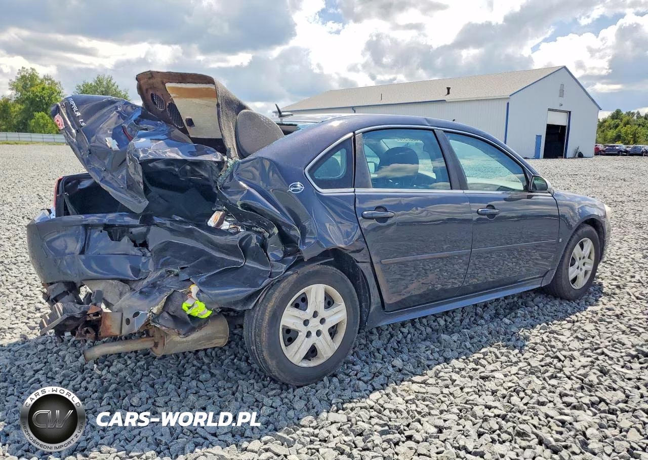 2009 Chevrolet Impala Ls VIN:2G1WB57N591288627 - 3