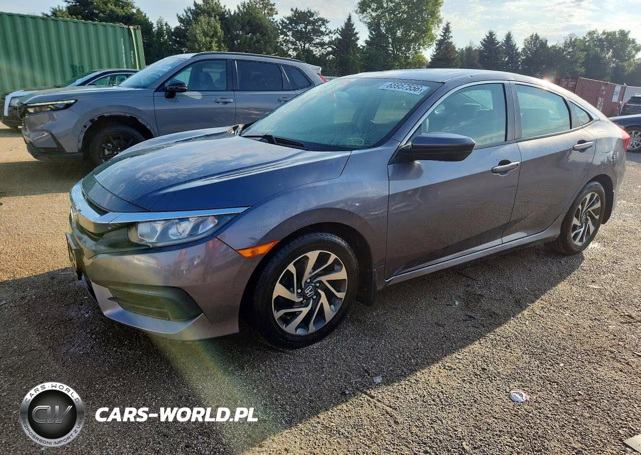 2018 Honda Civic Ex VIN:19XFC2F77JE033443 - 1