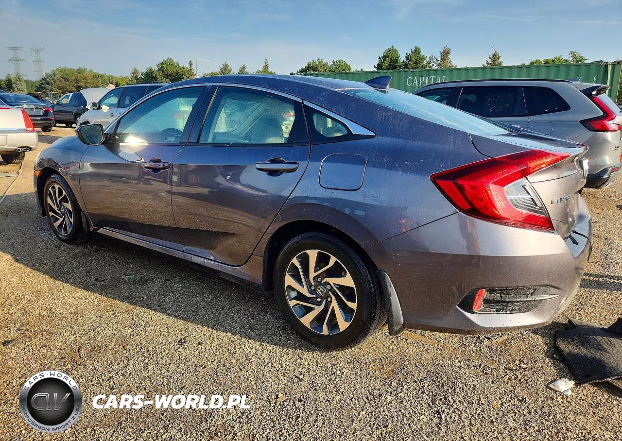 2018 Honda Civic Ex VIN:19XFC2F77JE033443 - 2