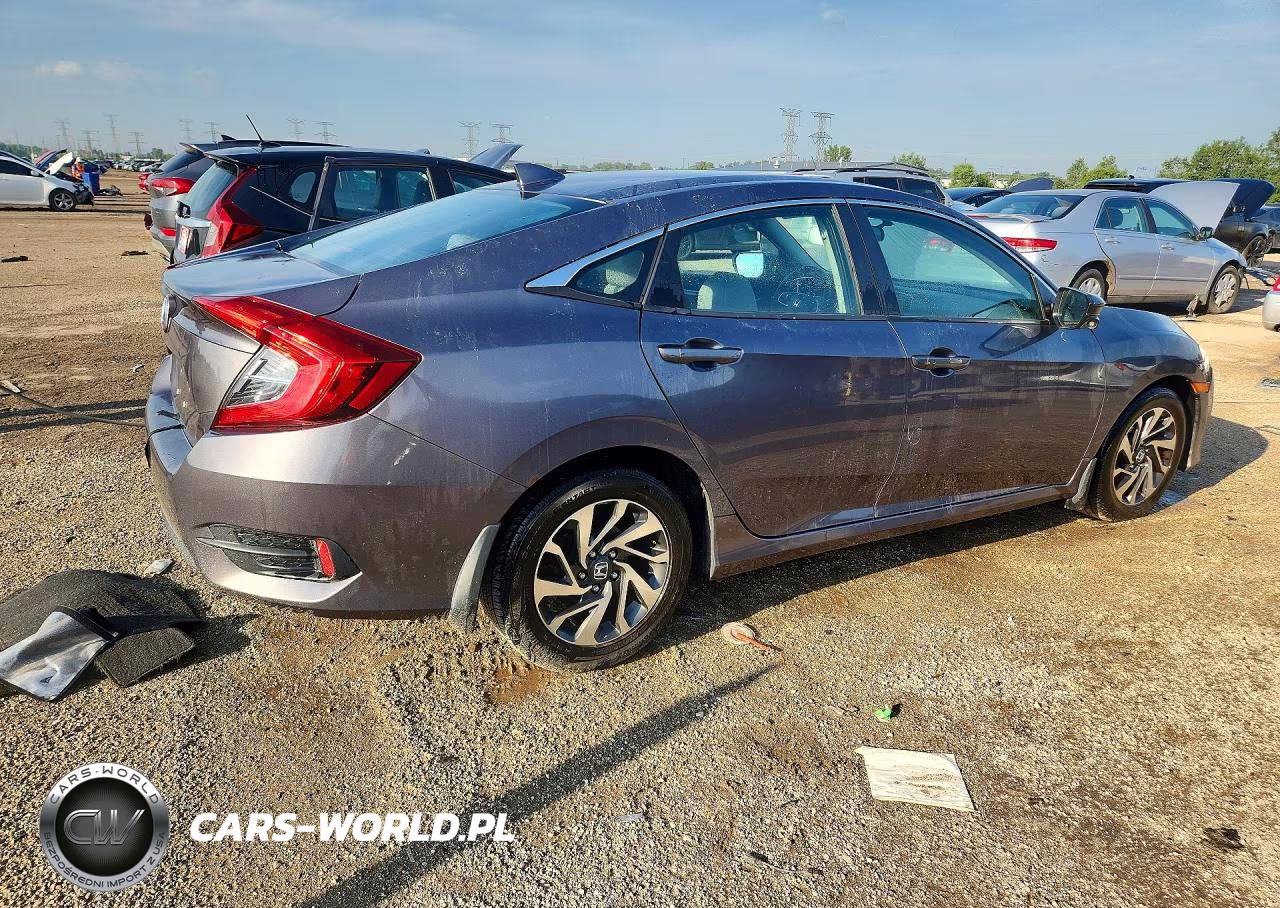 2018 Honda Civic Ex VIN:19XFC2F77JE033443 - 3