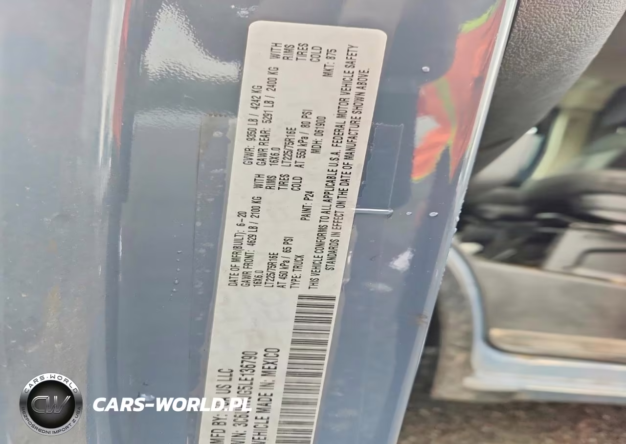 2020 Ram Promaster 3500 Delivery Van VIN:3C6URVJG5LE136790 - 13
